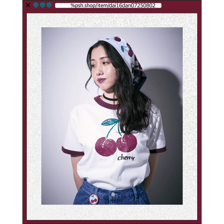 %psh cherry bandana　/　OPS-2504 BURGUNDY