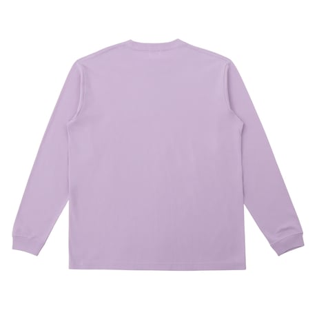 %psh slime logo Long Sleeve Tee / OPS-2101 PPL