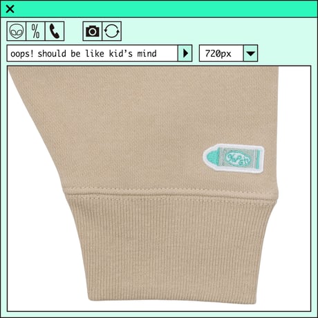 %psh crayon peach parker　/　OPS-2307 SAND BEIGE