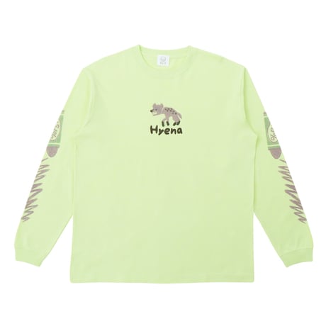 %psh Hyena Long Sleeve Tee / OPS-2102 LIM