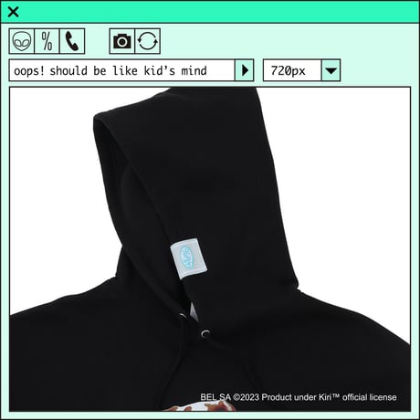 %psh Kiri™ parker　/　KIR-OPS2302 BLACK