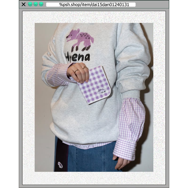 Brokensolutions様★専用ページSKULLPANDA19点 psh Hyena face towel / OPS-2405 BLACK | ％psh(ウ