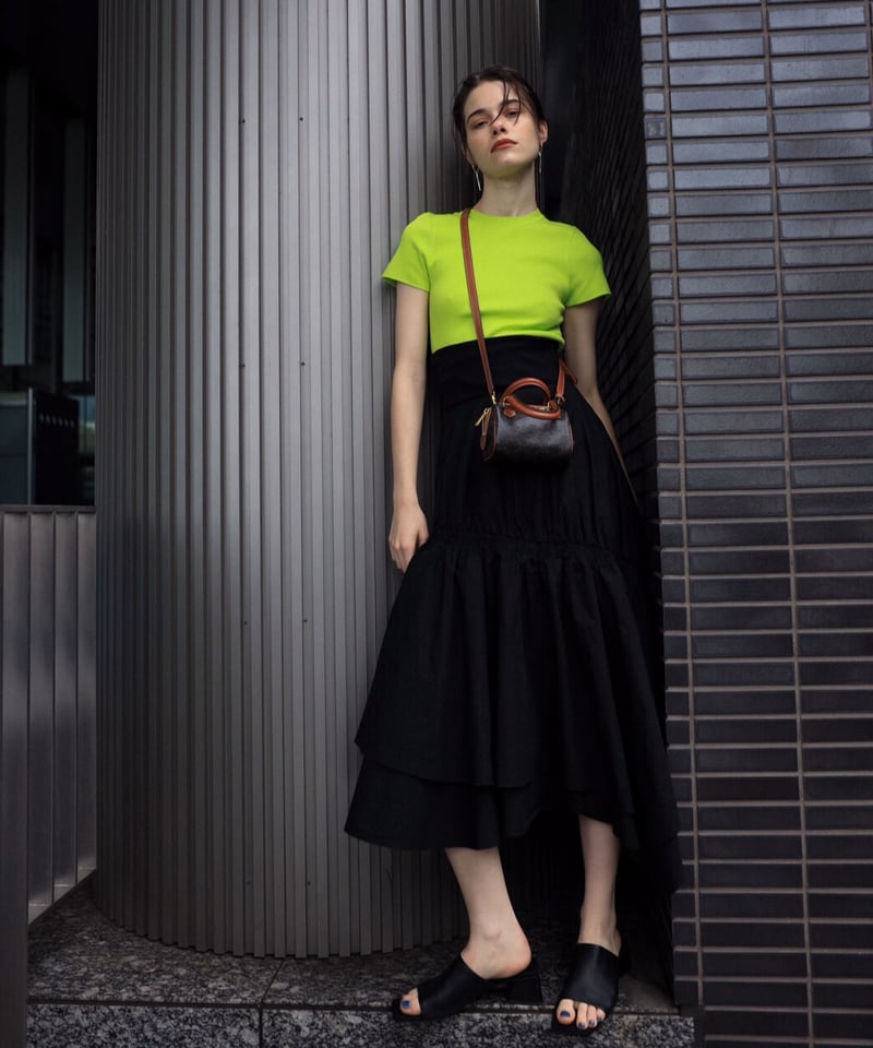 スカート Tallinn Asymmetry Long Skirt Tallinn Asymmetry Long Skirt（スカート）｜Her lip to（ハー