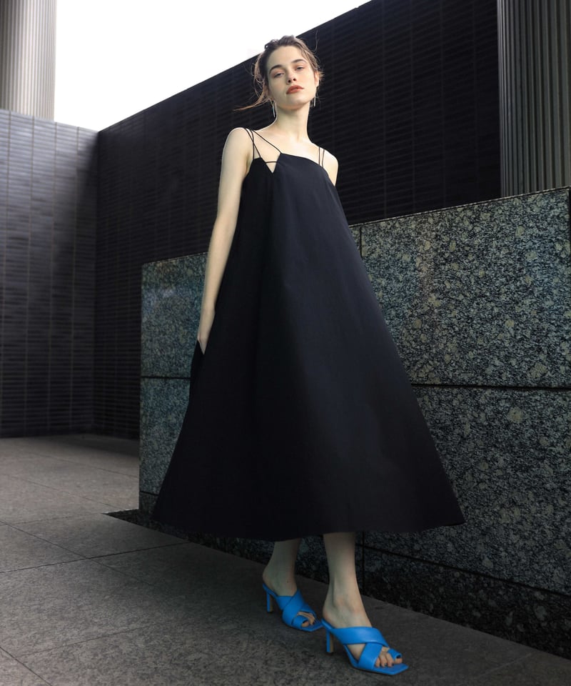 THIN STRAP DRESS /スィンストラップキャミソールドレスワンピース THIN STRAP DRESS /スィンストラップキャミソールドレスワンピース