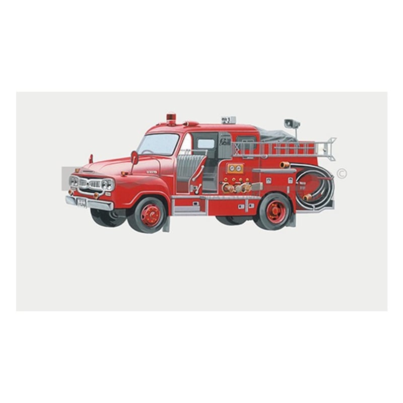 限定100枚】 作品No25 『ポンプ消防車』 1973年 プリモア―ト | MD Offi