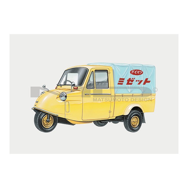 限定100枚】 作品No159 『ダイハツミゼット』 1980年 プリモア―ト | MD