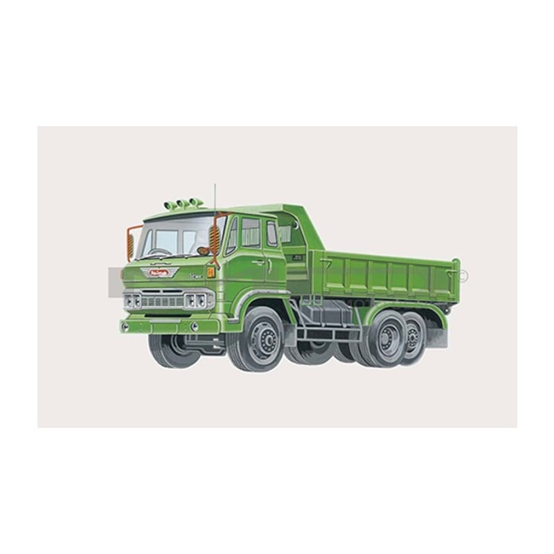 限定100枚】 作品No14 『日野ダンプ（グリーン）』 1973年 プリモア―ト