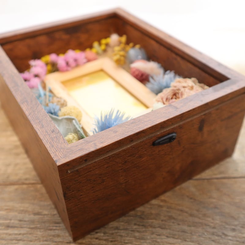 延期保証】フラワーセレモニー結婚証明書（アンティークブラウン