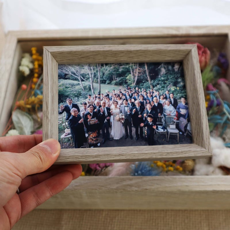 特別割引】フラワーボックス結婚証明書 ※ホワイト | きぬの木堂