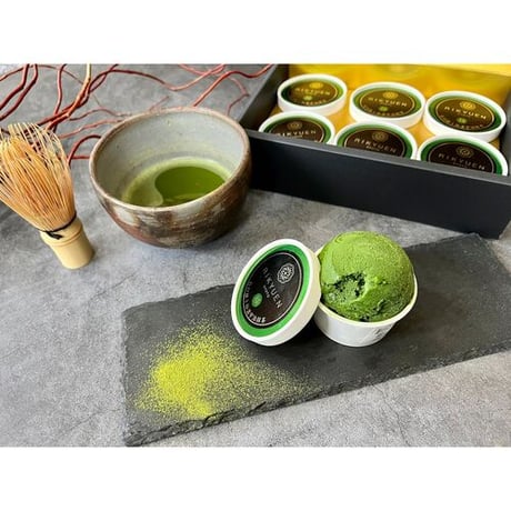 大切な人に贈りたい｜石臼挽き 極濃 宇治抹茶アイスギフト（6個入）