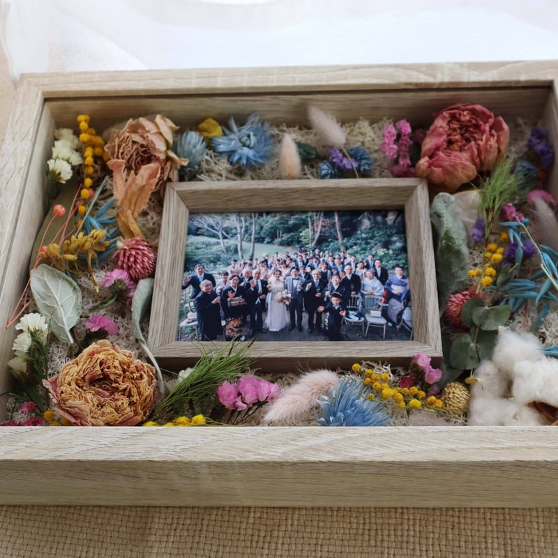 特別割引】フラワーボックス結婚証明書 ※ホワイト | きぬの木堂