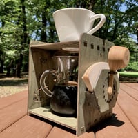 猫の木漏れ日コーヒードリッパー（アンティークグリーン）