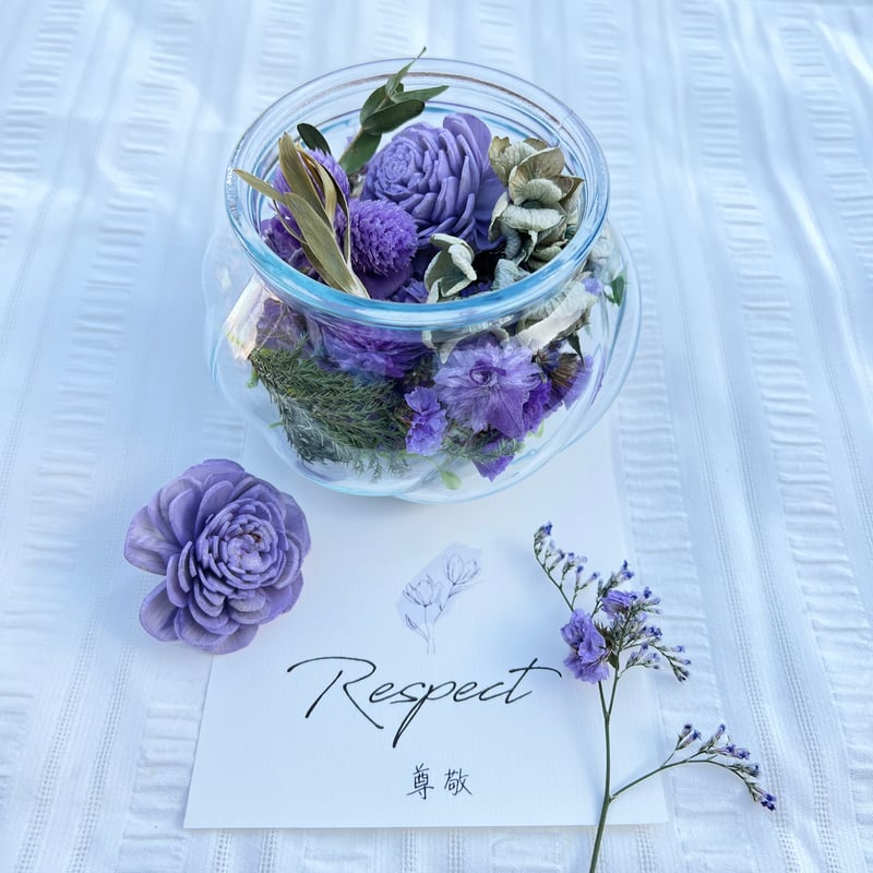 直ぐに出来る!】フラワーセレモニーのお花&テーマ用紙 | きぬの木堂