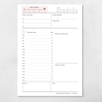 Daily Planner / デイリープランナー【Mom Life Planner】