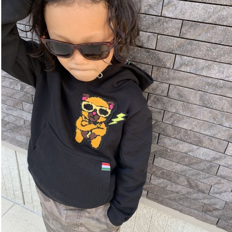 サングラス🕶ベアー🇮🇹パーカー kids | MARIN trico