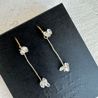 【新品未使用】FLY 水滴ピアス　桜の水滴ピアス　ピンクオパール　増量タイプ 限定＊桜の水滴ピアス、イヤリング。【ピンクオパール】 | FLY