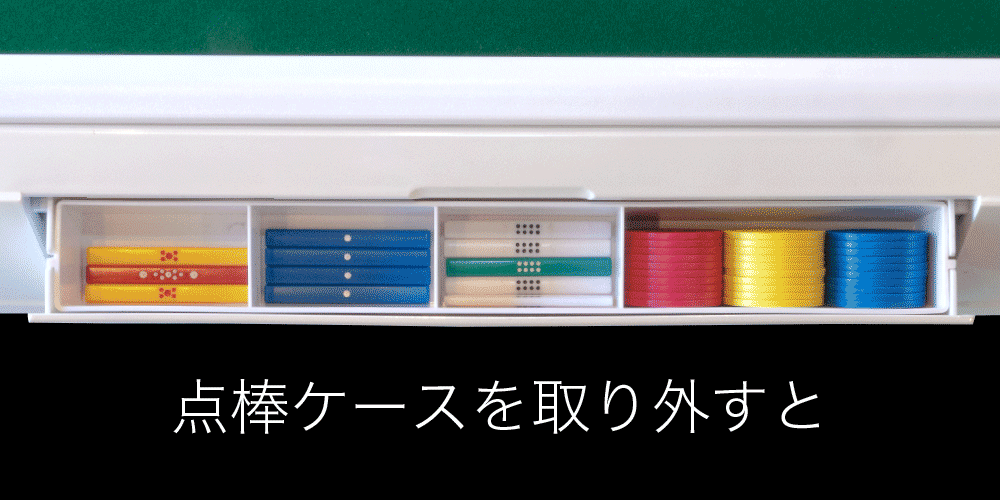 スリムヴォイススコア33S 点数表示・ボイス機能付 家庭用全自動麻雀卓
