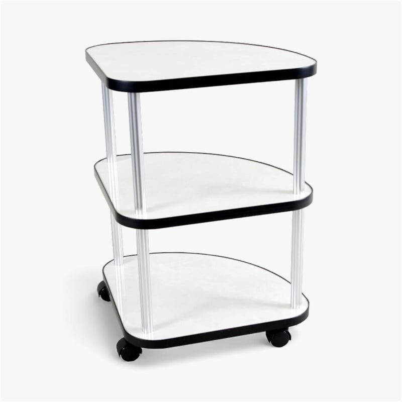 SW-11 業務用サイドテーブル｜アイカメラミン天板・3段棚・選べる2