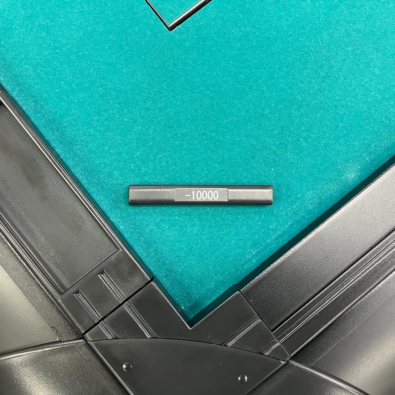 Eager3枠専用 黒点棒 −10000｜8本セット | 麻雀用具のマツオカ株式会社