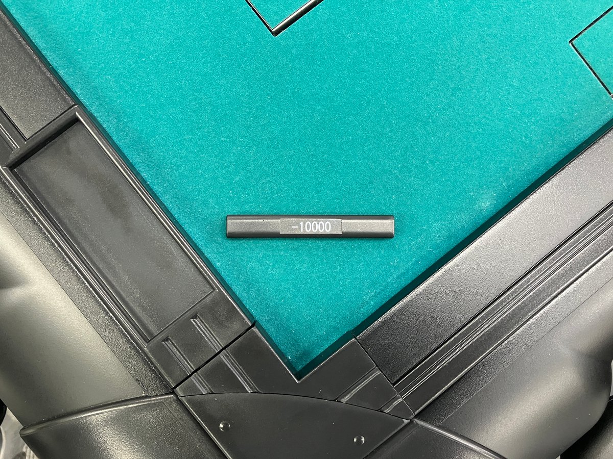 Eager3枠専用 黒点棒 −10000｜8本セット | 麻雀用具のマツオカ株式会社