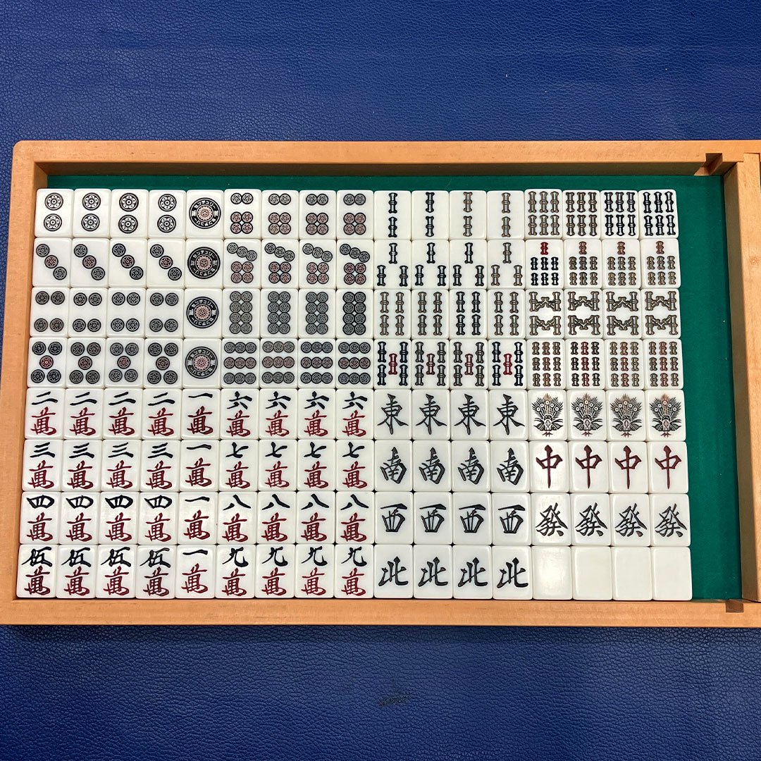 アウトレット】中古麻雀牌 1面セット（手打ち用・全自動卓非対応
