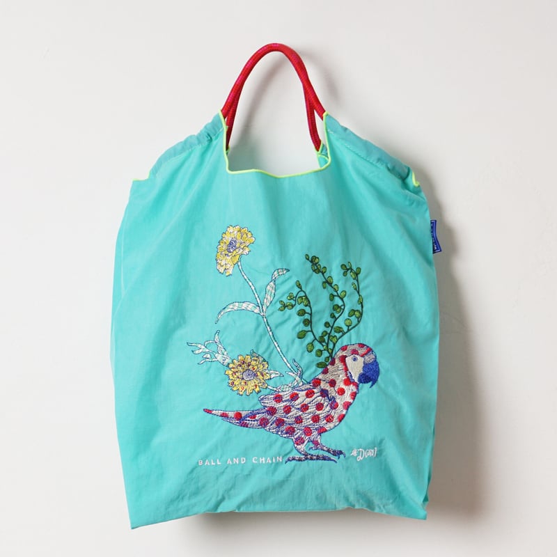 Ball & Chain ボールアンドチェーン エコバッグ 鳥 Mサイズ ボール