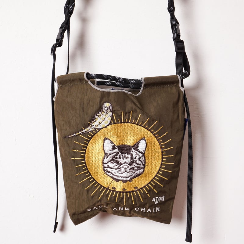 正規品【Ball＆Chain】猫カーキL＆Sサイズ2点セット 正規品
