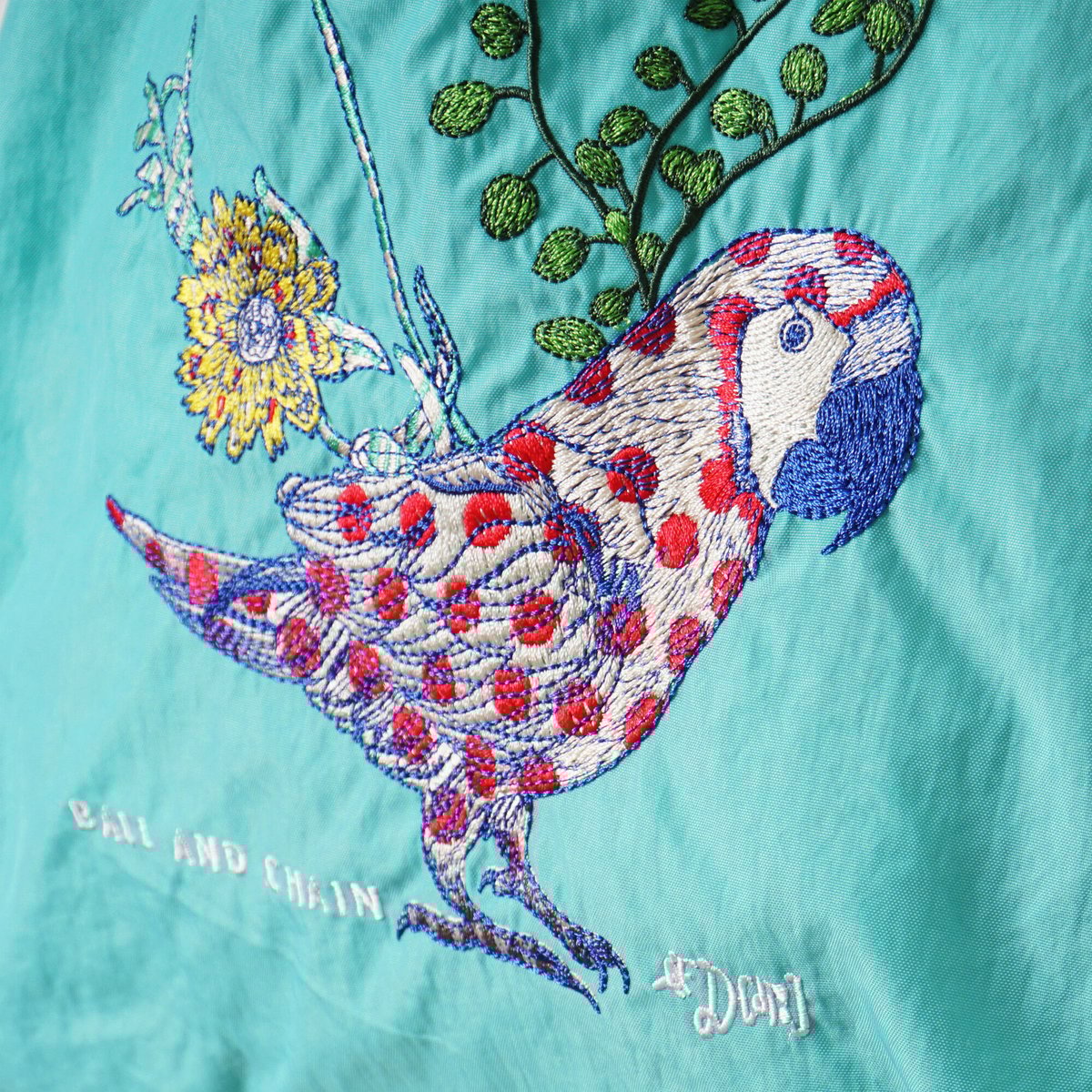 D. PARROT】フラワー&Parrot / Lサイズ【Ball & Chain D. PARROT】フラワー&Parrot / Lサイズ【Ball & Chain