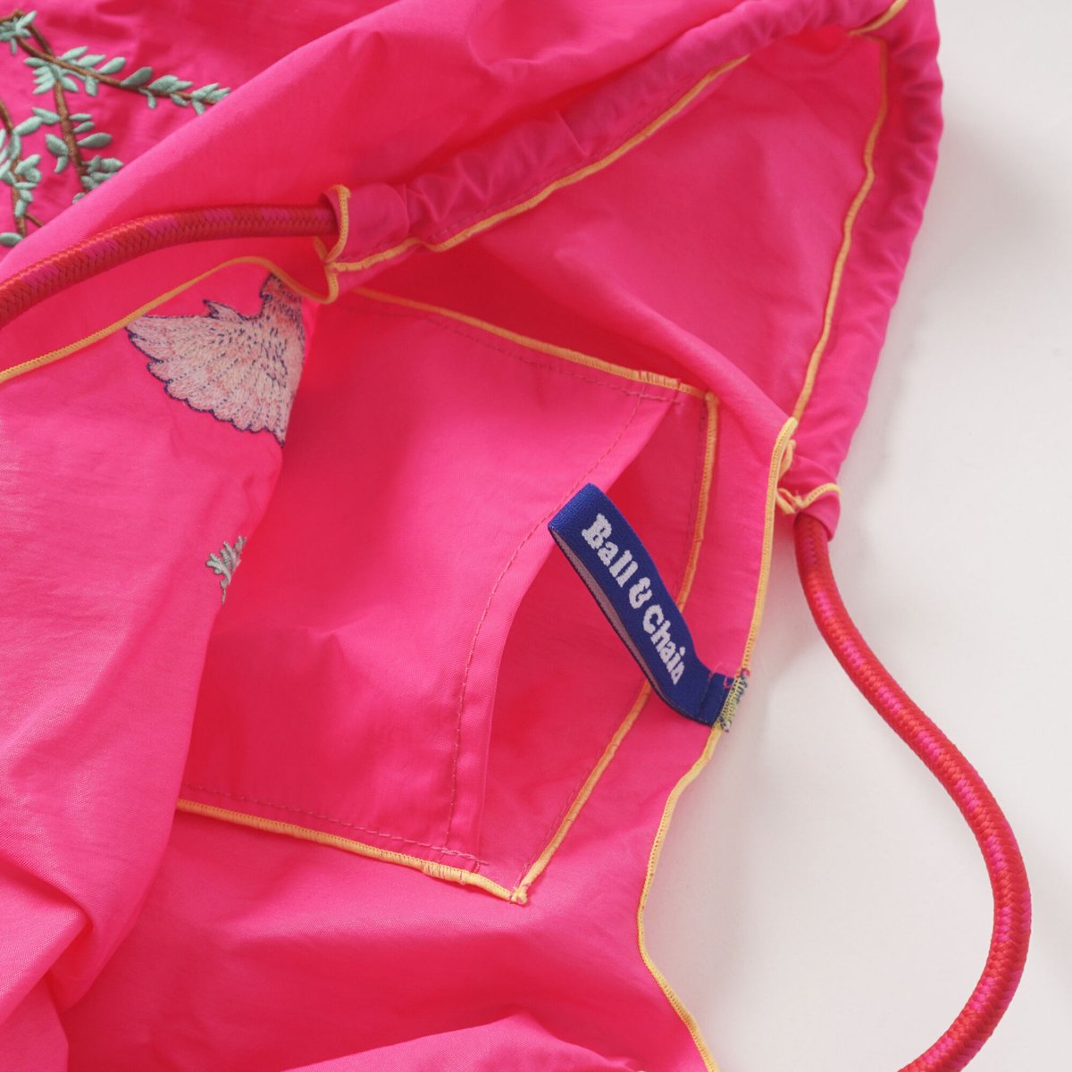 D. PARROT】フラワー＆Parrot ／ Lサイズ【Ball & Chain