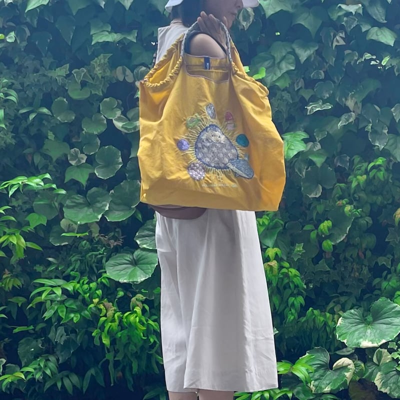 DJ CAT／ Lサイズ【Ball & Chain】エコバッグ | D[di:] web st