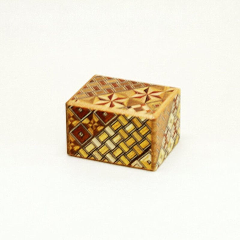 Hakone-Yosegi-Zaiku Secret Box (Karakuri-Bako)