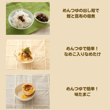 【動画レッスン・レシピ付】圧力鍋で自家製めんつゆとアレンジレシピ（全６レシピ）