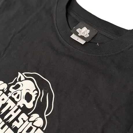らぁめん ぶんた。×NORTH SIDE BUTCHERS  T-shirt BLACK