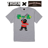 THORN×NORTH SIDE BUTCHERS 『ジャイアン』 T-shirt ASH