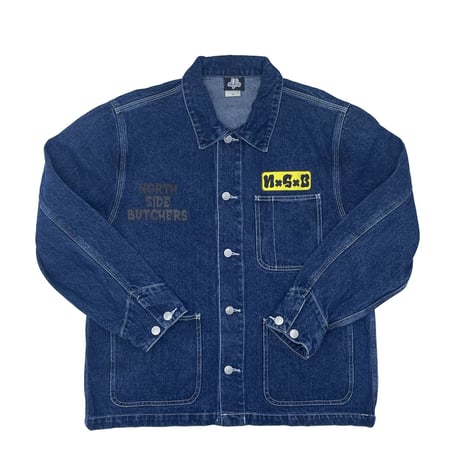 NORTH SIDE BUTCHERS"MEAT CHOPPER" COVER ALL JACKET