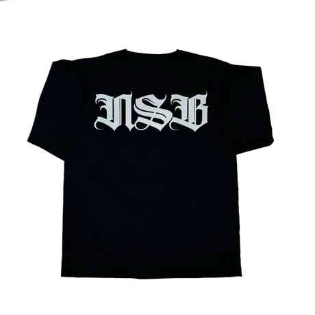 NORTH SIDE BUTCHERS "DABO" JAPANESE BASEBALL-shirt  BLACK