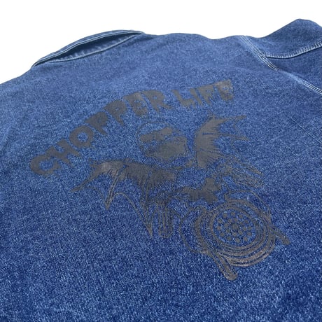 NORTH SIDE BUTCHERS"MEAT CHOPPER" COVER ALL JACKET