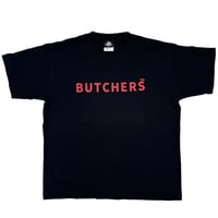 NORTH SIDE BUTCHERS "DARUMA" T-SHIRT  BLACK