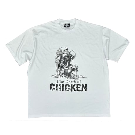 NORTH SIDE BUTCHERS "CHICKEN" T-SHIRT  WHITE