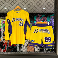 NORTH SIDE BUTCHERS『LAKERS』RASH GUARD YELLOW