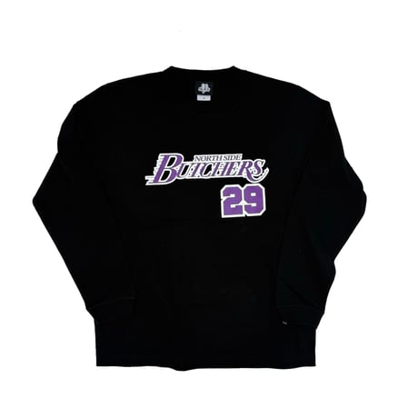 NORTH SIDE BUTCHERS  "LAKERS"  LONG SLEEVE T-shirt