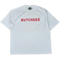 NORTH SIDE BUTCHERS "DARUMA" T-SHIRT  WHITE