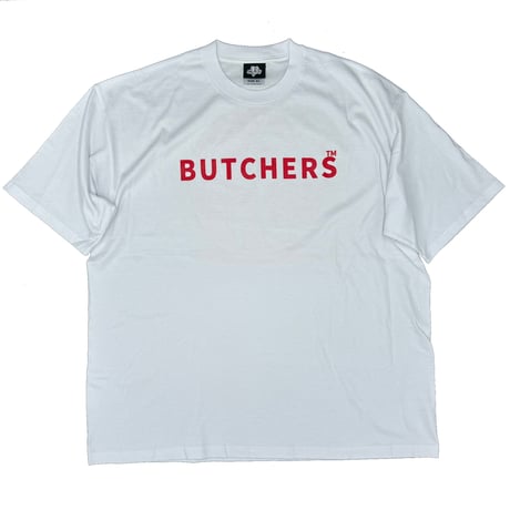 NORTH SIDE BUTCHERS "DARUMA" T-SHIRT  WHITE