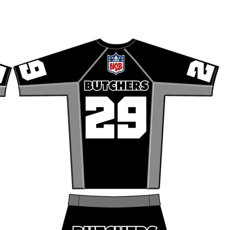 NORTH SIDE BUTCHERS『RAIDERS』RASH GUARD