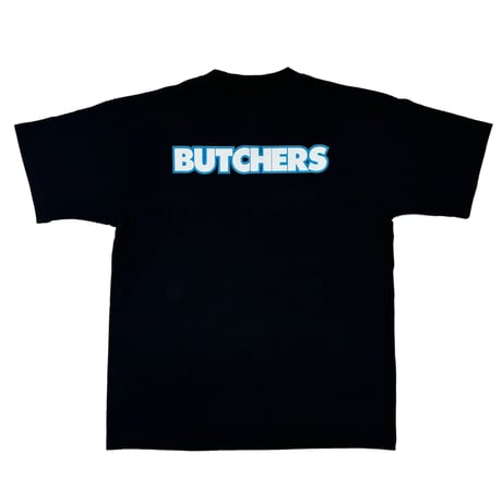 NORTH SIDE BUTCHERS "NFL" T-SHIRT  BLACK