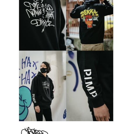 【 DEKKA P.I.M.P HOODIE / デッカ ピーアイエムピー フーディー 】