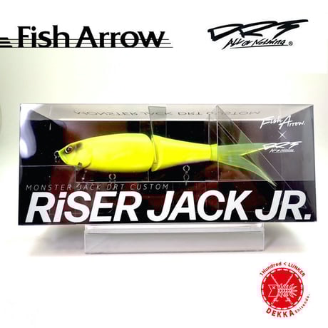 DRT ライザージャック　レモネード DRT ライザージャック レモネード DRT Fish Arrow Riser Jack Lemonade