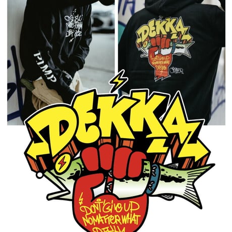 【 DEKKA P.I.M.P HOODIE / デッカ ピーアイエムピー フーディー 】