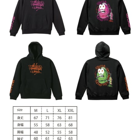 【 DEKKA J.B CASP HOODIE / デッカ ジェイビー キャスプ フーディー 】
