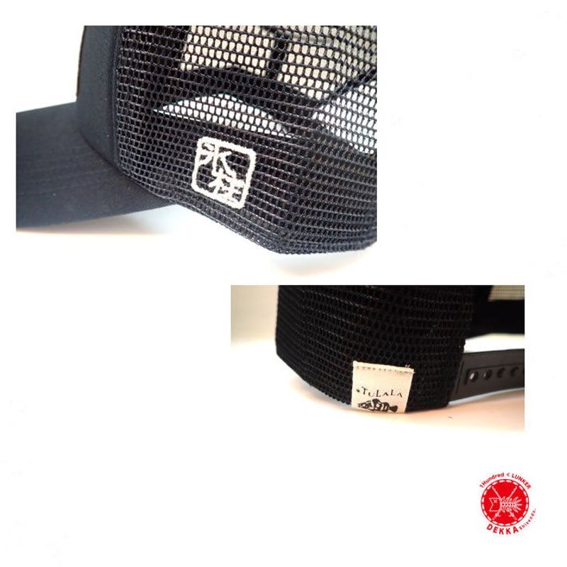 MOWALOLA メッシュキャップ　ブラック BLACKDALLAS/ブラックダラス